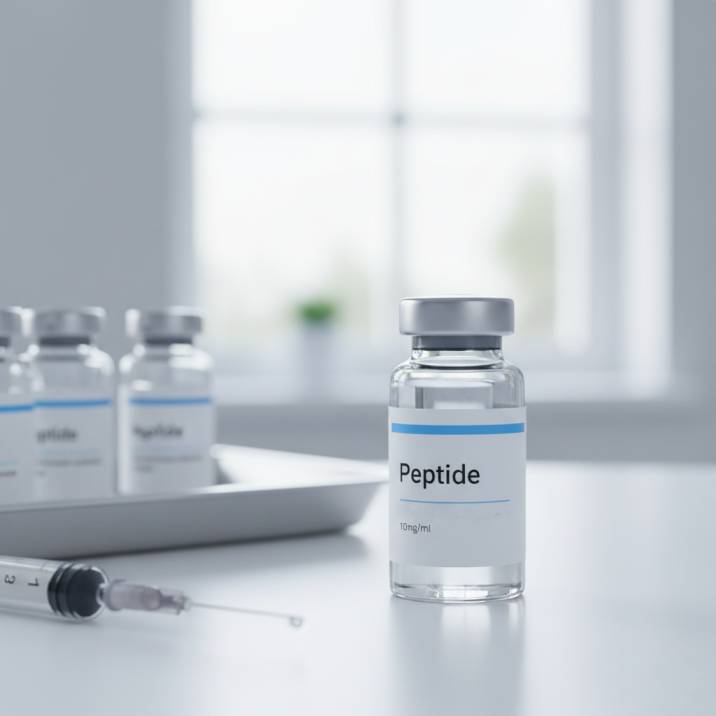 Peptide Medication before use it by injection