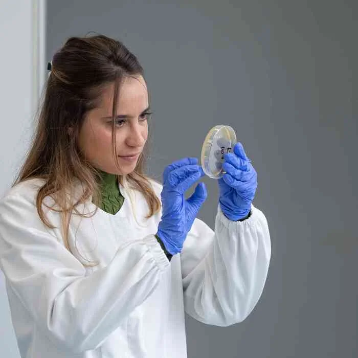 Medical specialist preparing stem cell injection in Dubai clinic