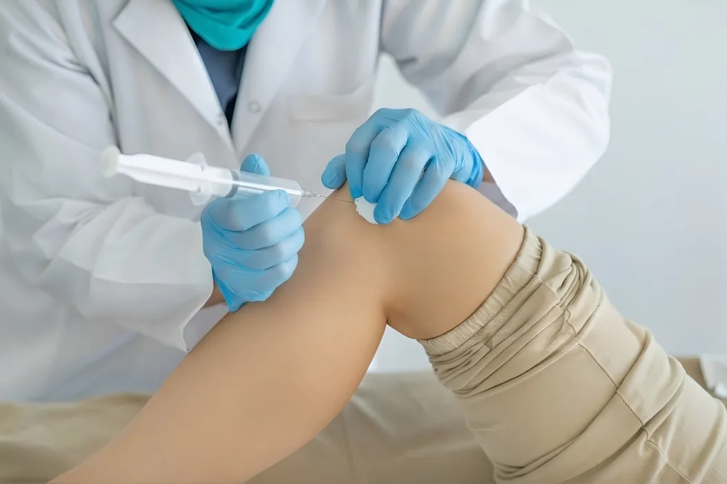 IV stem cell therapy session for regenerative support in the UAEi