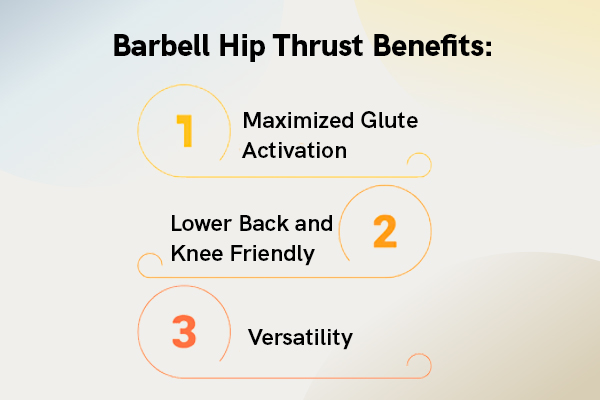 Barbell Hip Thrust Benefits: