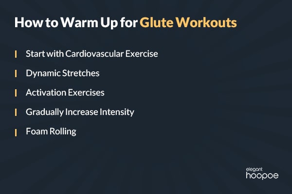 how to warm up your glutes