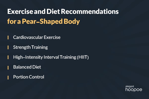 what exercise is best for pear-shaped body 