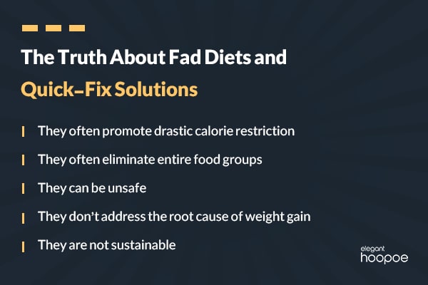 why quick fix diets don t work