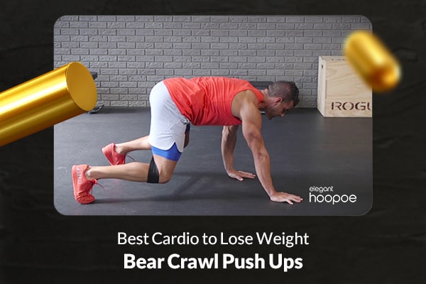 bear crawl push ups