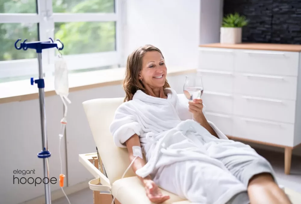 The process of getting IV therapy for skin rejuvenation
