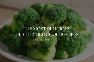 Delicious salad recipe with broccoli