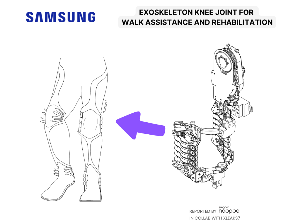 Samsung exoskeleton knee joint