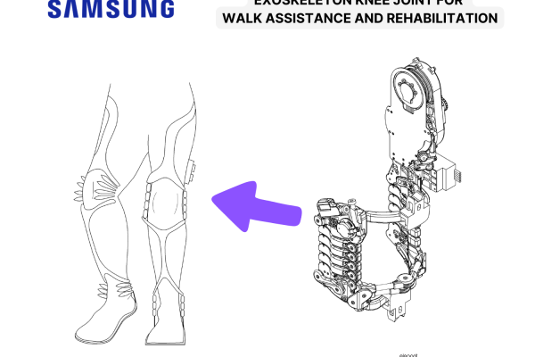 Samsung Patented a New Exoskeleton for Knee Joints