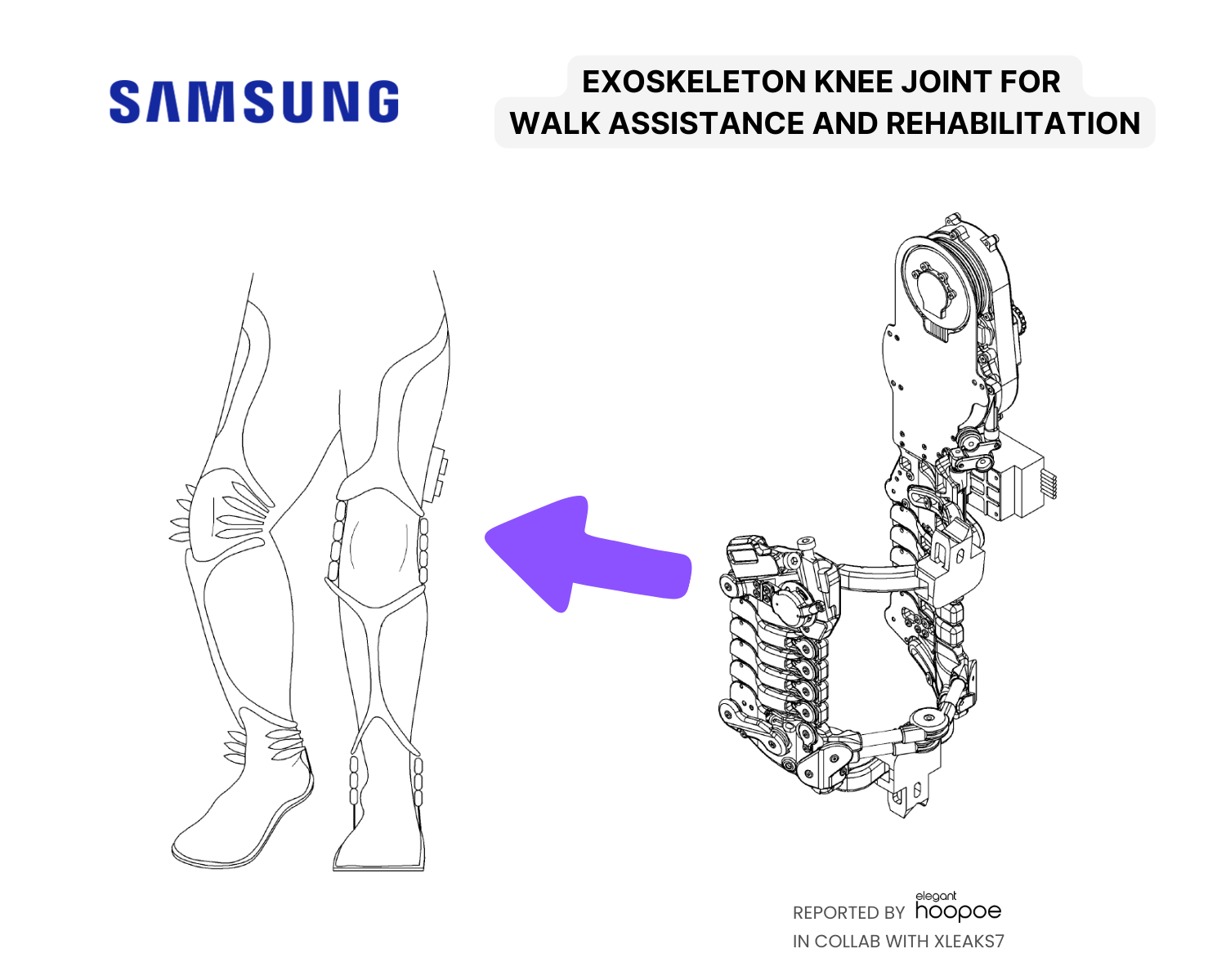 Samsung exoskeleton knee joint