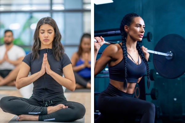 Yoga vs. Traditional Training