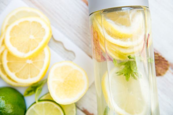 Mint and Lemon Water