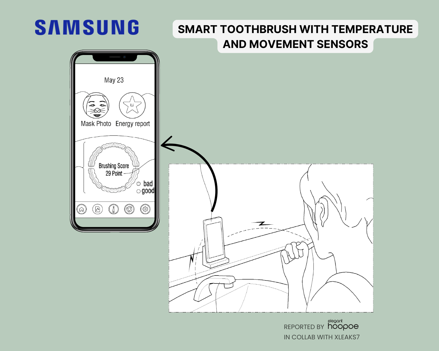 Track brushing progress on your smartphone