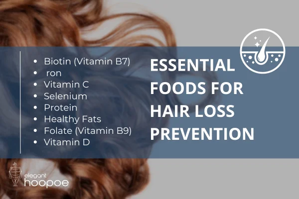 Essential foods for hair loss prevention