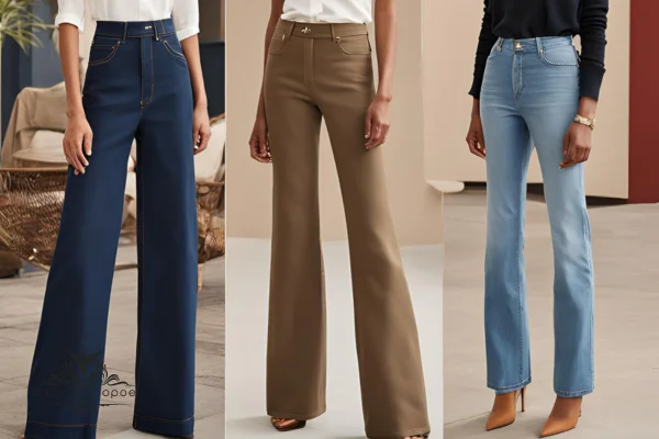 High-waisted pants