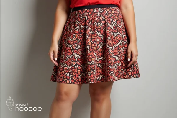 Bold patterns on skirts