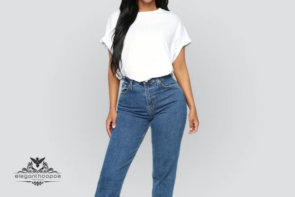 Pair high-waisted pants