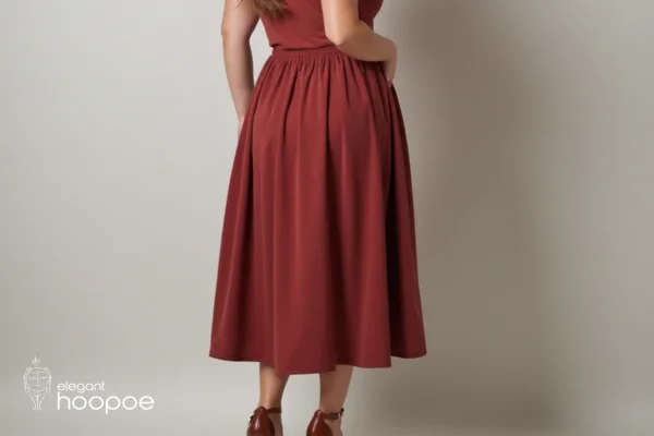 dresses that fall at the widest part of the hips