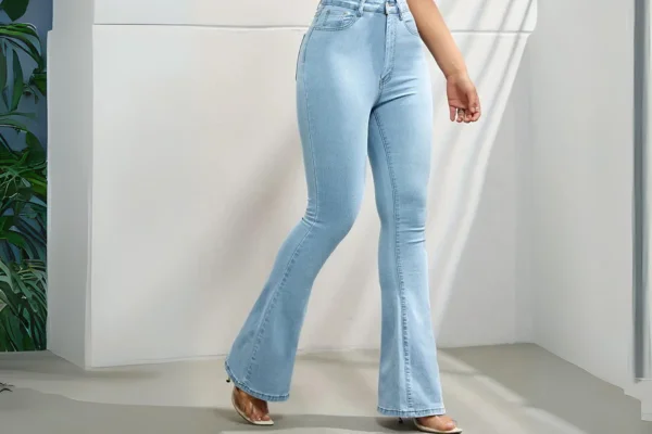 pants with a slight flare or bootcut