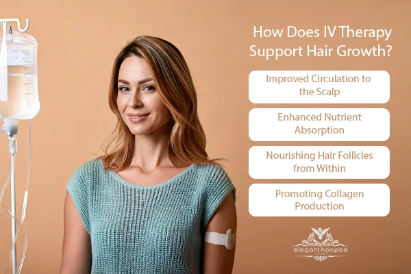 How Does IV Therapy Support Hair Growth?