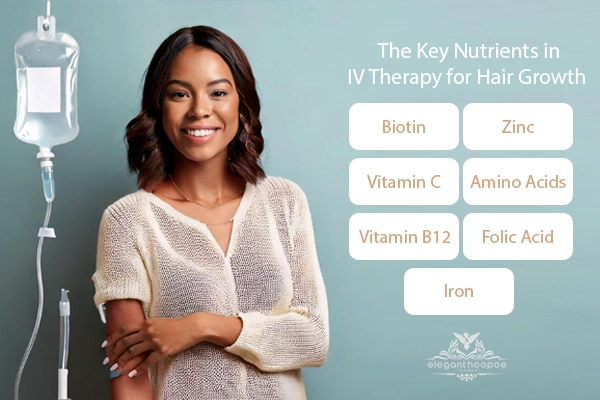 The Key Nutrients in IV Therapy for Hair Growth