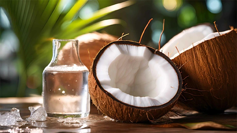 coconut for glow