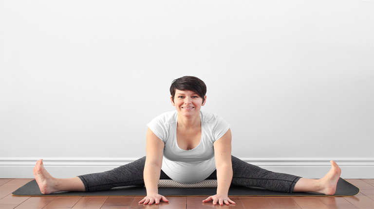 seated forward pose