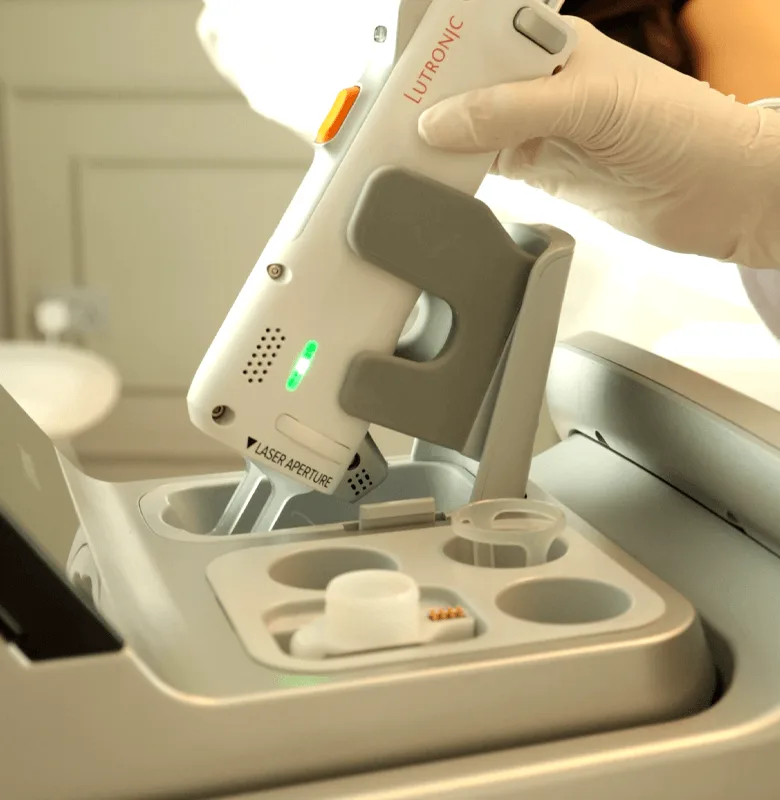 laser devices used for full body hair removal at Elegant Hoopoe Dubai.